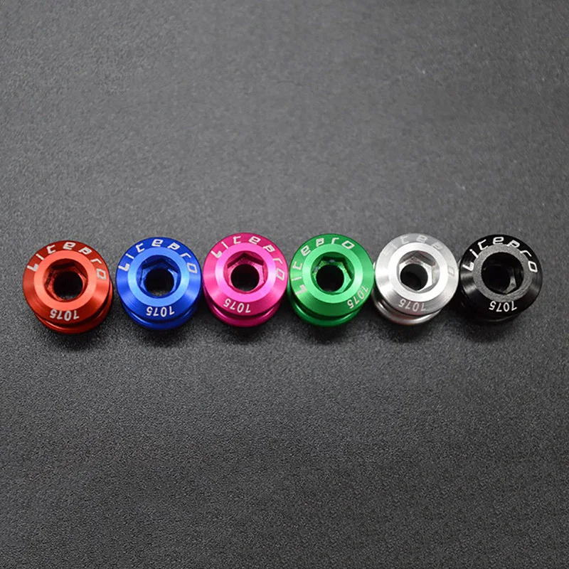 Litepro Xe Đạp Chainring Bu Lông Đơn/Đôi/Ba Tốc Độ Đĩa Chainwheel Ốc Vít Phù Hợp Với Xe Đạp Quay Và Dây Chuyền Nhẫn 5 Chiếc Rất Nhiều