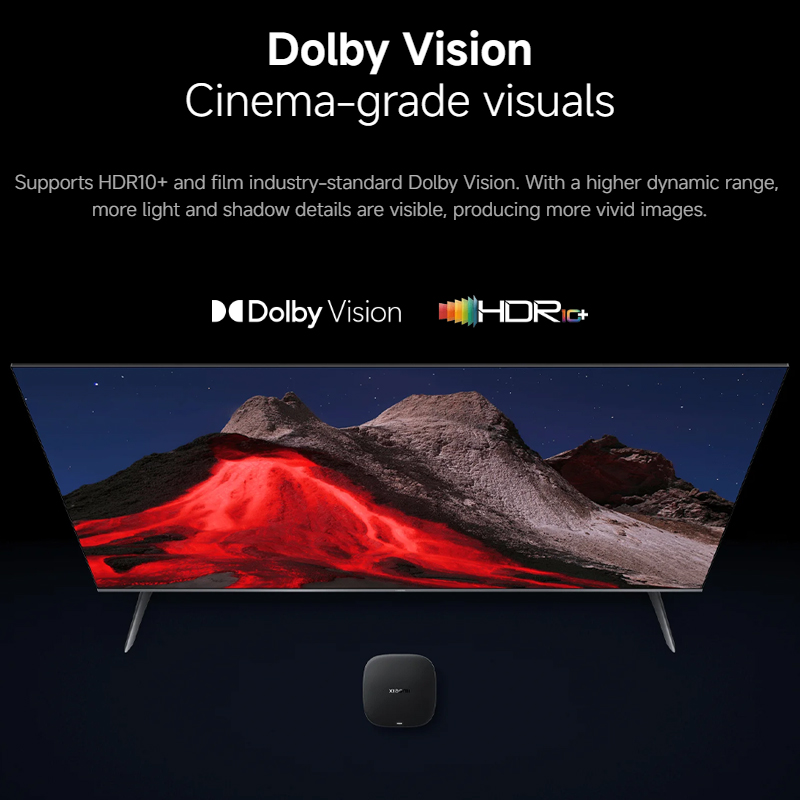 【Brand+】Xiaomi TV Box S 3rd Gen 4K Ultra HD Bluetooth 5.2 Wifi6 32GB ROM Google TV Google Assistant Smart Media Player