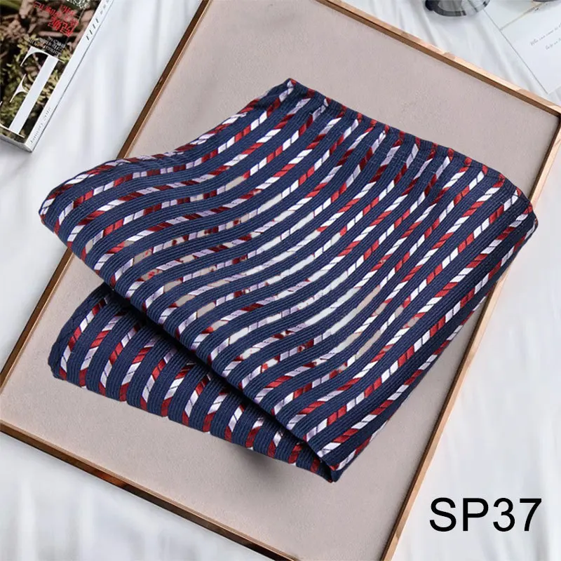 Bufanda de cuello de negocios para hombre, pañuelo Retro con estampado, cuadrado pequeño, traje de otoño, camisa de lujo, Hiphop