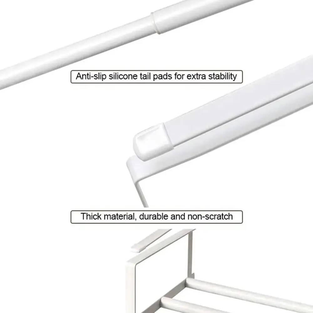 Simple Partition Shoe Tray storage Household Retractable Under Hanging Layered Space-Saving Multi-Purpose Cabinet Class Shelves