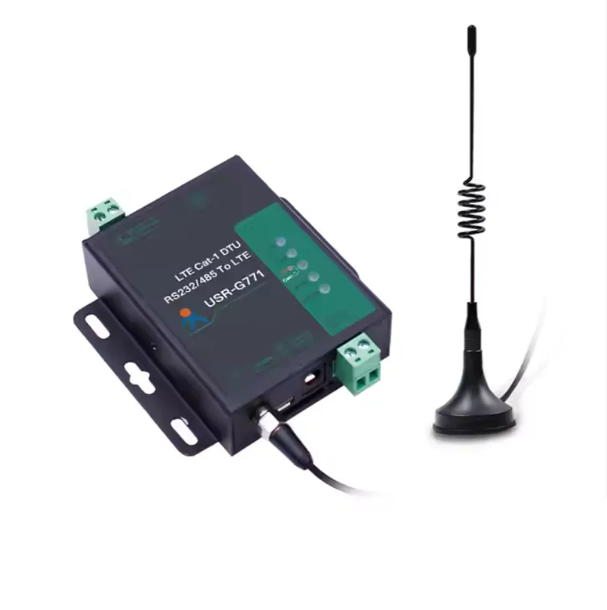 Porta serial RS232 RS485 para GSM 4G LTE CAT1 Conversor Modelo Suporte MQTT HTTP G771-E