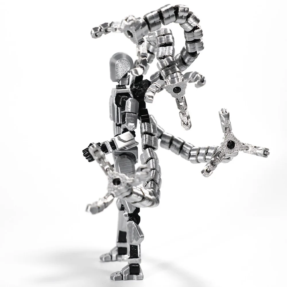 3D Printed Mannequin Dummy 13 Tentacle Series Toys Action Figures Multi-Jointed Movable Shapeshift Robot Parent Child Games