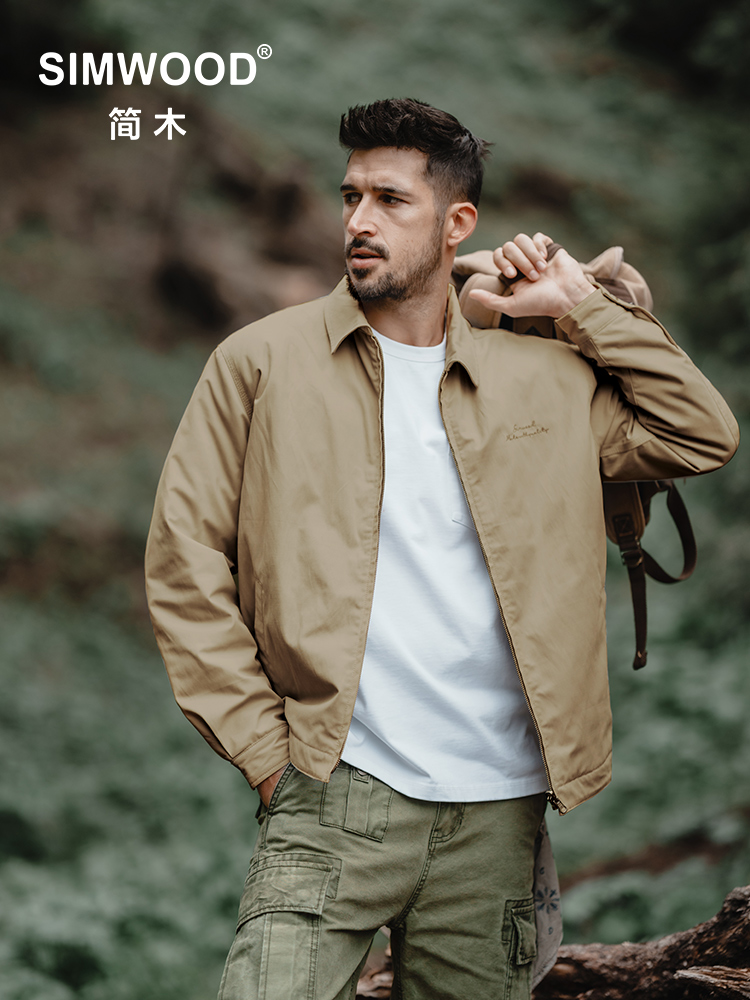 Simwood 2024 Herbst Winter neue übergroße Herren reversible Puffer mantel thermisch warm 3m™Dünne Stoff jacken