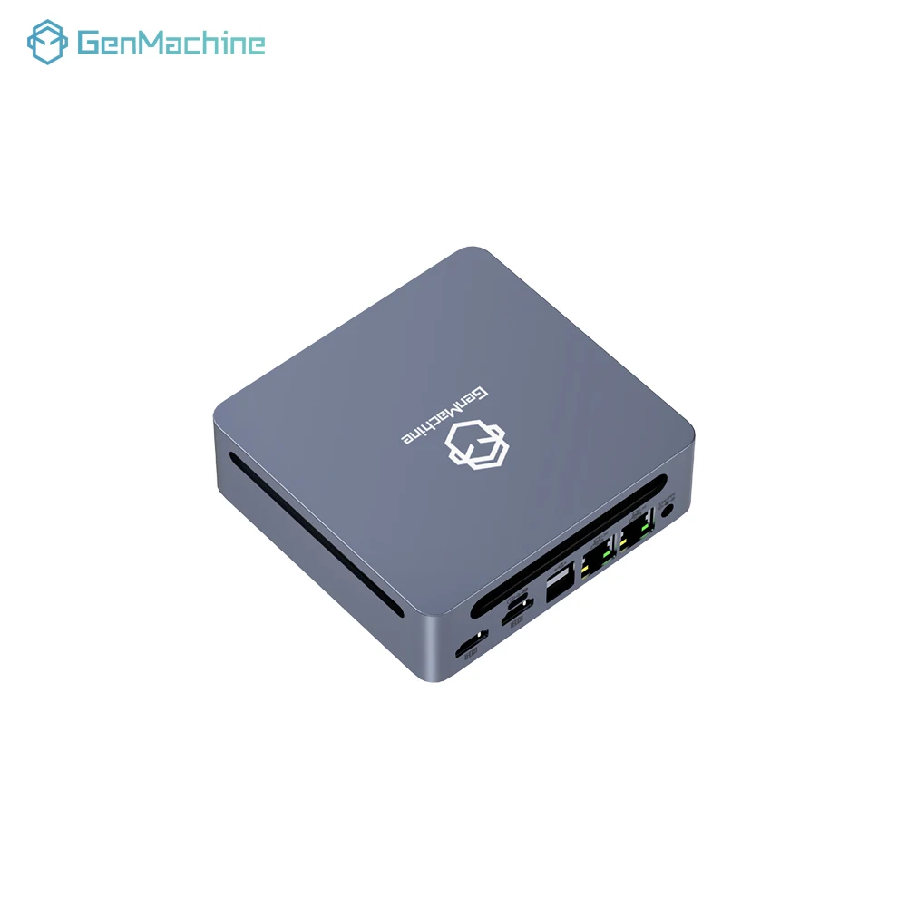 Genmachin AMD Ryzen7 7840HS Ryzen9 7940HS МИНИ-ПК Win11 DDR5 32 ГБ 6400 МГц ОЗУ M.2 2280 SSD WIFI6 BT5.2 Настольный ПК игровой компьютер
