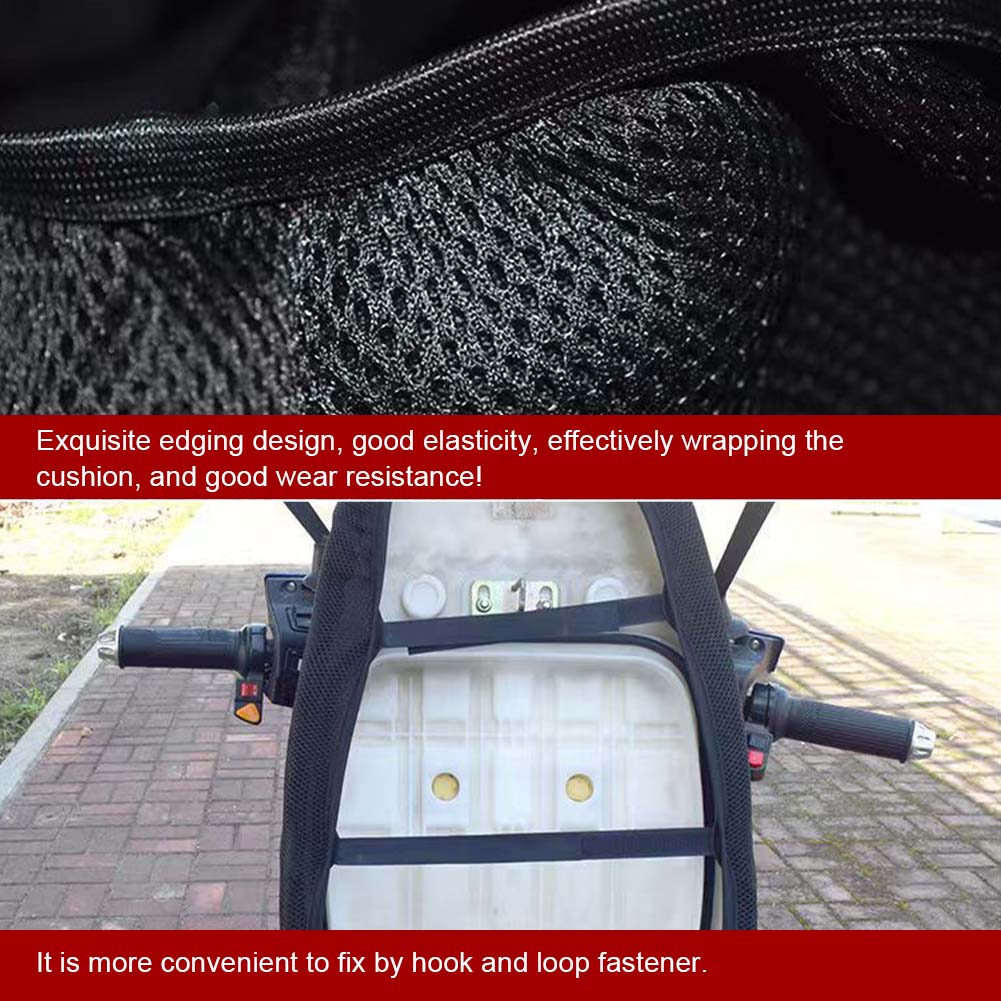 Funda para asiento de motocicleta, impermeable, a prueba de polvo, protector solar a prueba de lluvia, cojín para motocicleta, funda protectora para asiento 이