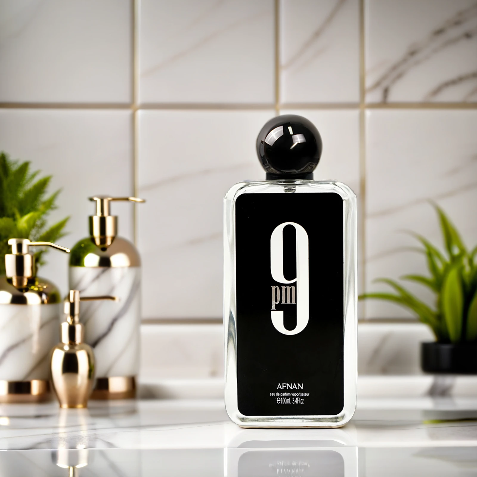 9PM Men's Eau De Parfum Spray, 3.4 Oz Durable Perfume For Men And Women Long-Lasting Scent Perfect Christmas Eve Halloween Gift