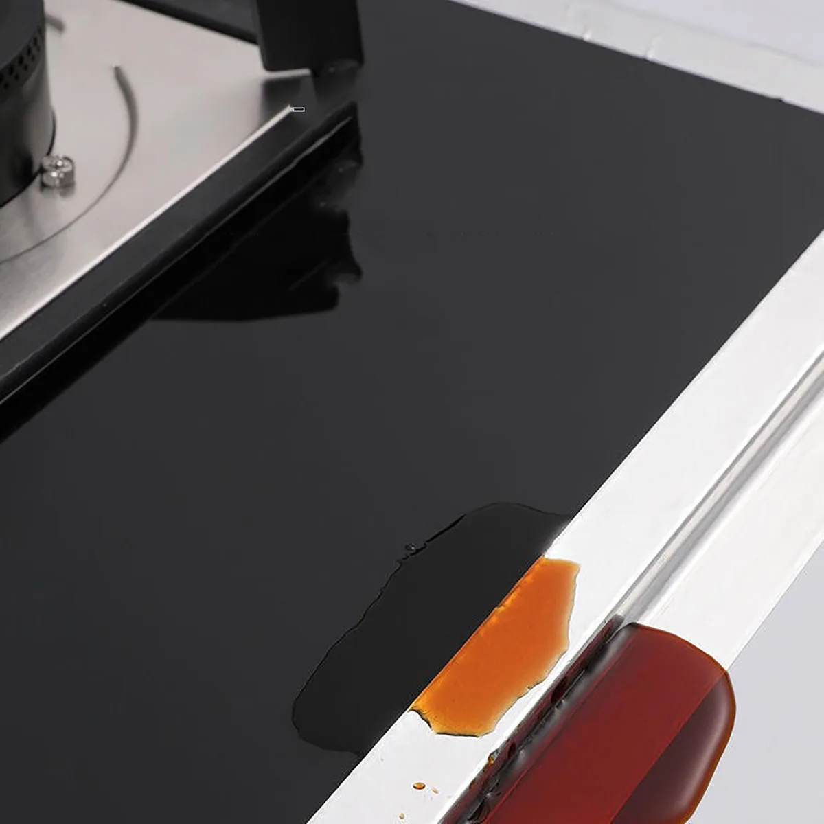 ห้องครัวอลูมิเนียมฟอยล์เทปอุณหภูมิสูงCooktop Self-Adhesive Greaseproofสติกเกอร์Moisture-Proofโรคราน้ําค้างกันน้ําตะเข็บทะเล