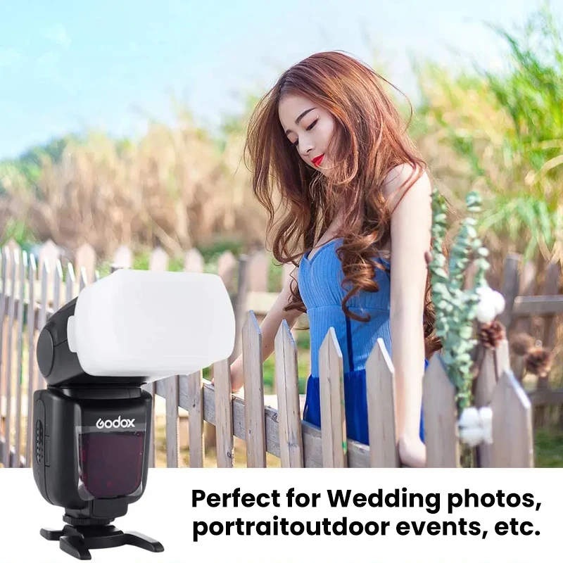 Flash Diffuser Dome Bounce Fit for Canon Speedlite 580EX 580EX II V850 860II TT685 TT600 TT520II Yongnuo YN-560/565