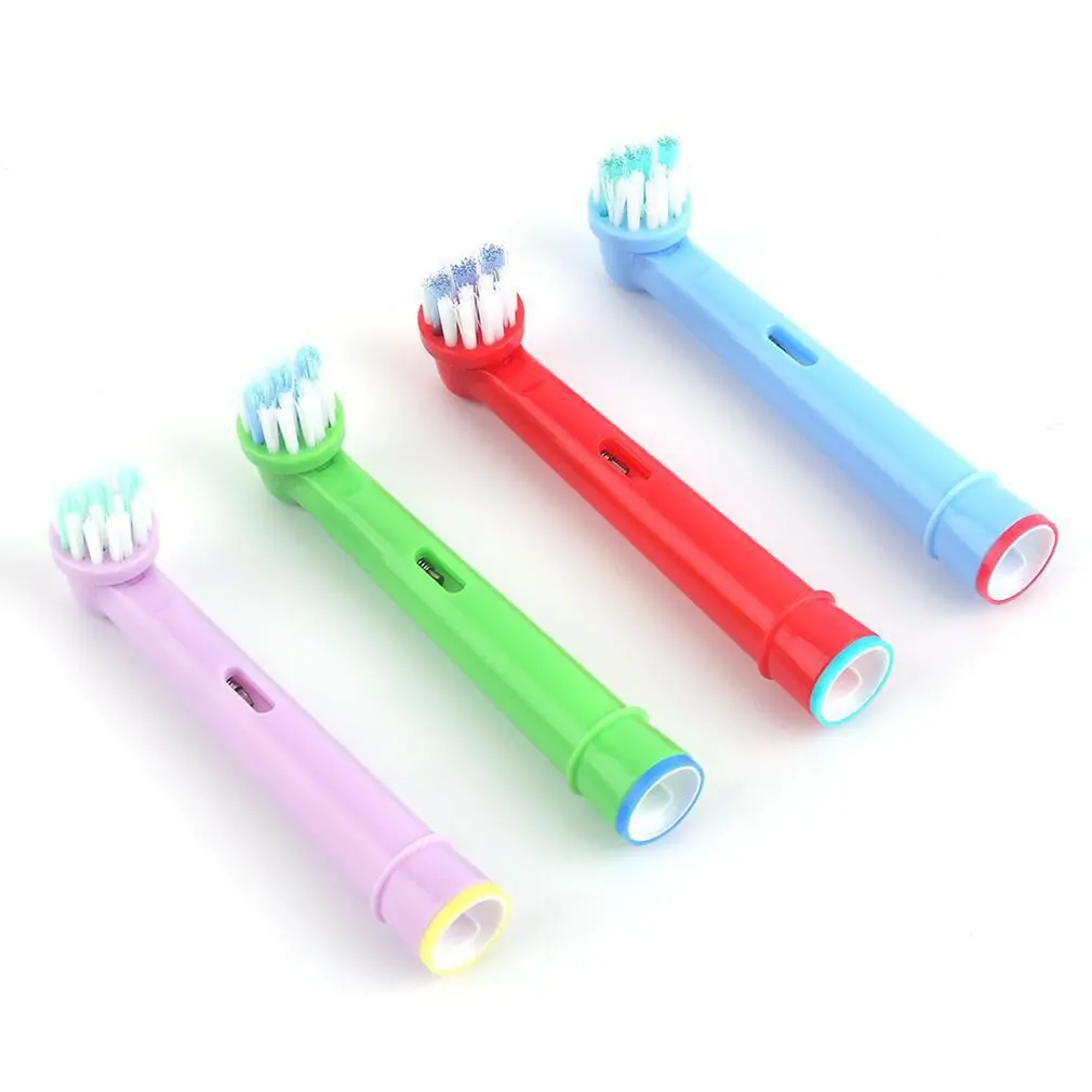 4 Trẻ Em Điện Trẻ Em Đầu Bàn Chải Đánh Răng Cho Răng Miệng B EB-10A Bàn Chải Đánh Răng Thay Thế Đầu Bàn Chải Vệ Sinh Răng Miệng Sạch Đầu Bàn Chải