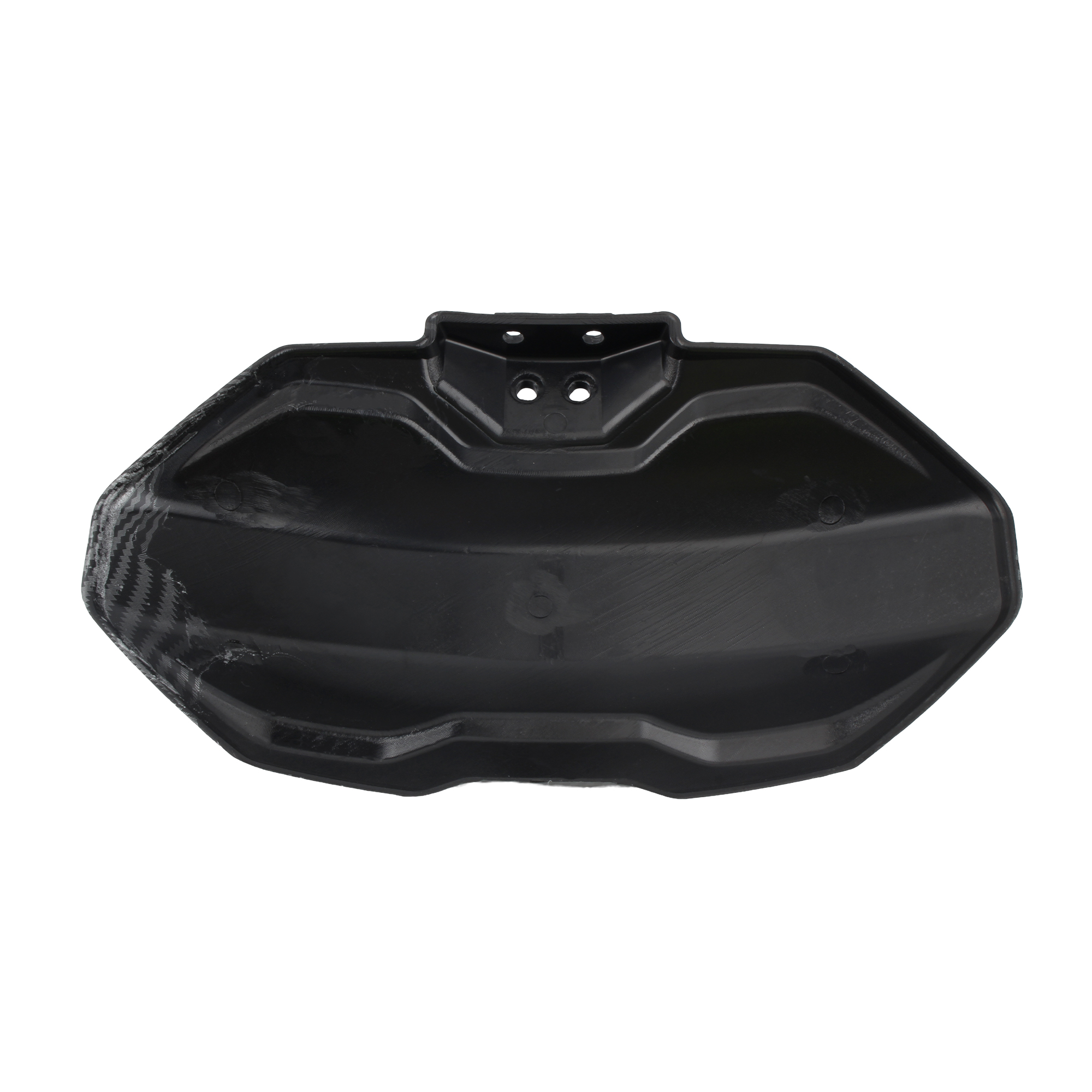 Guardabarros de rueda trasera de aleación de aluminio de fibra de carbono de imitación ajustable para motocicleta, extensor Universal, accesorios para Scooters