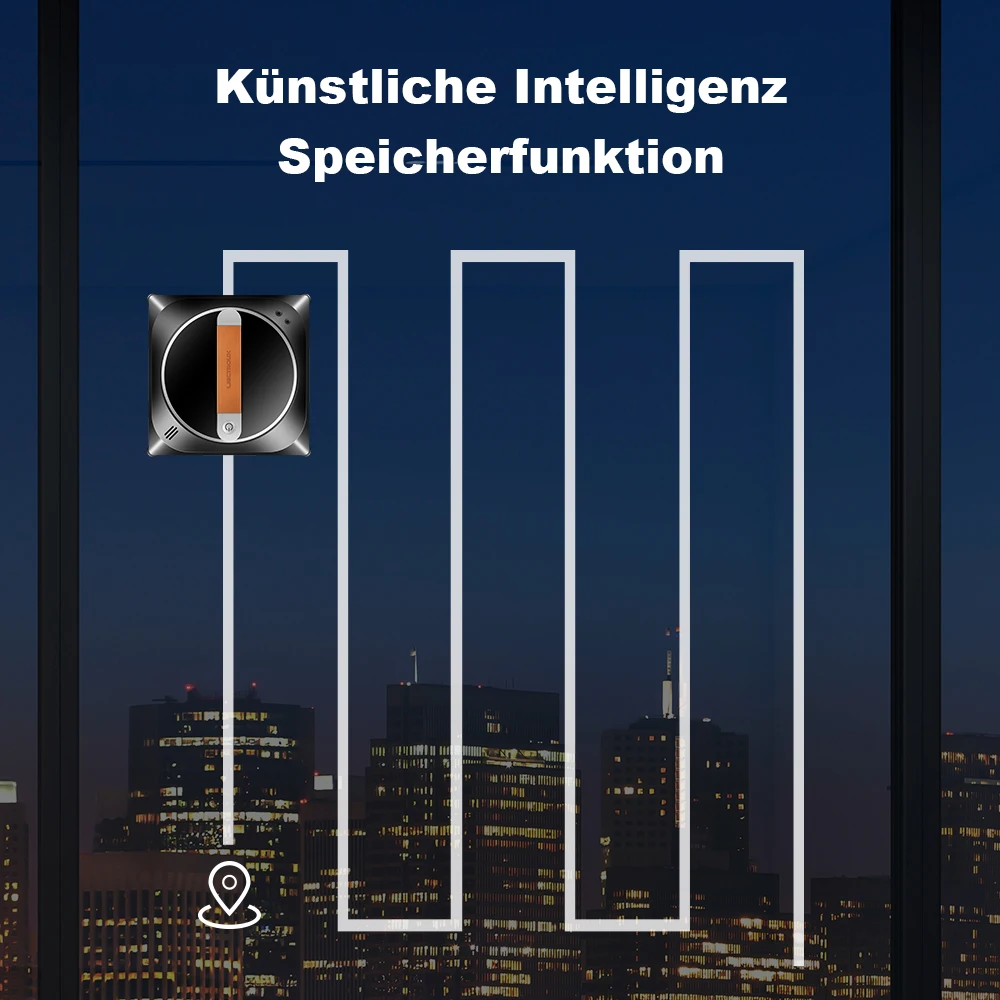 ( Promo-Code: EUEU03)Fensterreinigungsroboter Liectroux YW910, doppelter Wassersprüher, intelligenter Glas-Nasswischer, Boden-Fenster-Wand-Roboter-Staubsauger, randloses Arbeiten, AI-Karten-Route, App&Fernsteuerung
