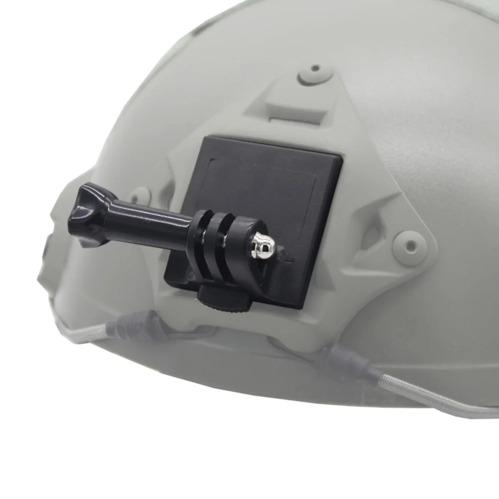 FAST/MICH/NVG Helmet Accessories Tactical Helmet Base Adapter Fixed Mount For GoPro Hero Action Camera
