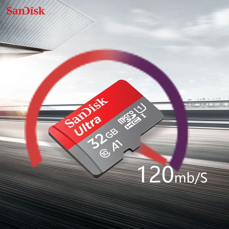 Sandisk Ultra Micro SD 128GB 32GB 64GB 256GB 512GB 1TB carte Micro SD caméra SD/TF carte Flash carte mémoire 128gb microSD pour téléphone