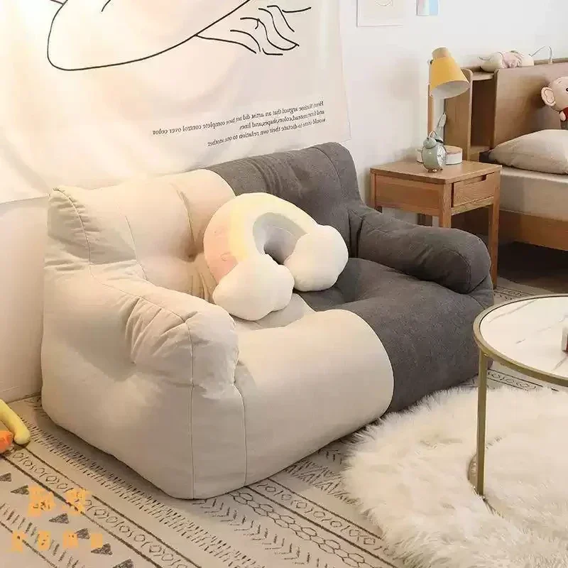 Sofá para niños pequeños, muebles de habitación, PUF Kawaii, sofá pequeño