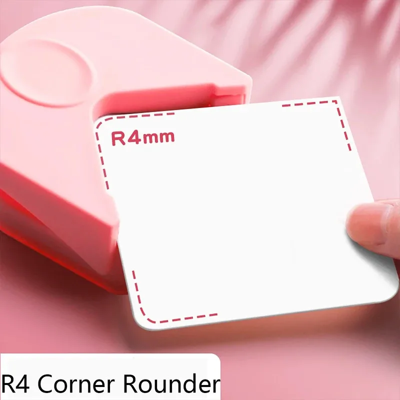 เครื่องตัดมุม R4 สำหรับฟิล์มเคลือบ, เครื่องมือทำมุมโค้ง PVC, เครื่องทำมุมมนสำหรับกระดาษนามบัตร, เครื่องตัดมุมรูปภาพการ์ด