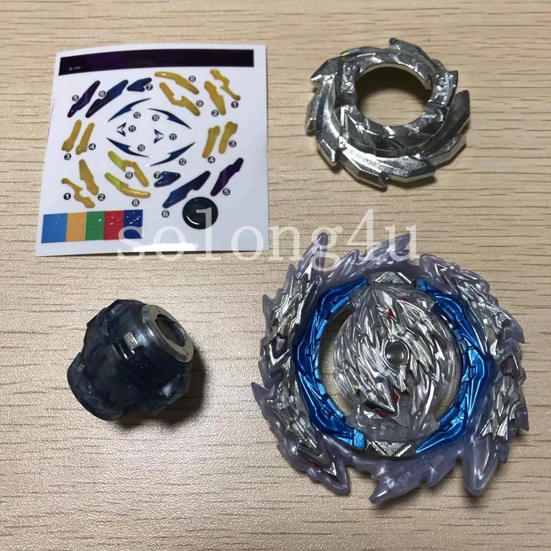 Metal Single Spinning Top sem engrenagem, Guilty Longinus Karma, Destruir 2, DB B-189