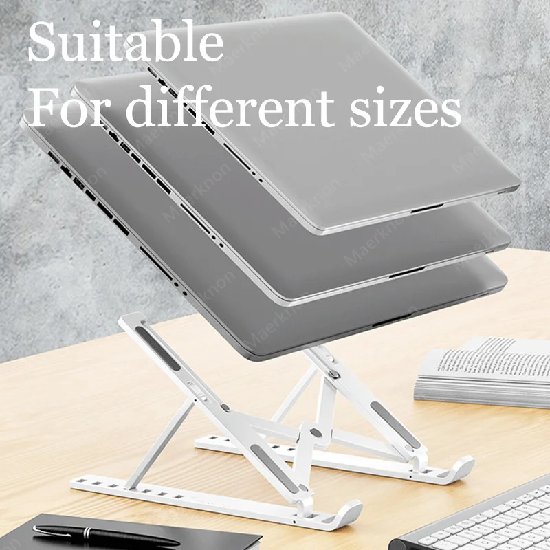 Soporte Universal plegable para ordenador portátil, soporte ajustable para tableta y ordenador, accesorios de Base para tabletas Macbook Air y iPad