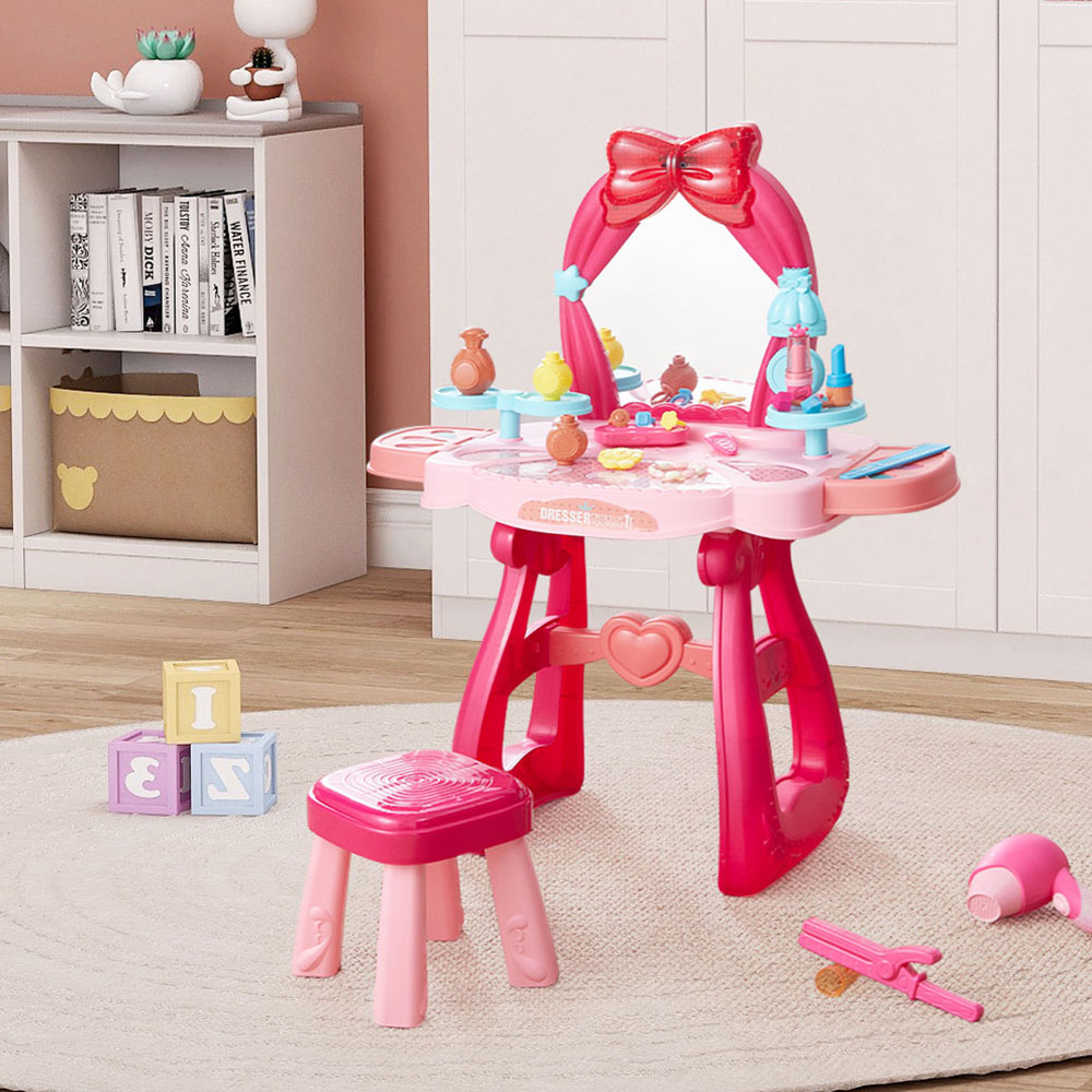 Children's Dressing Table Set Girls' home exquisite gift Children's dressing table bedroom toy cosmetics set