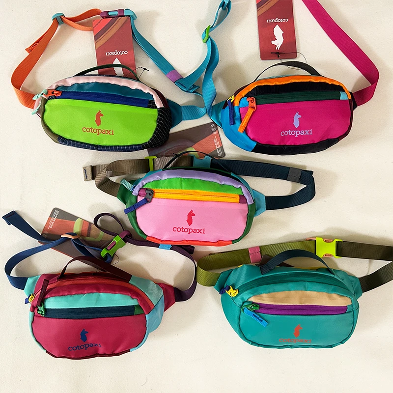Cotopaxi alpaga 1,5L coloré à mode dopamina léger sac de taille bandoulière Cotopaxi