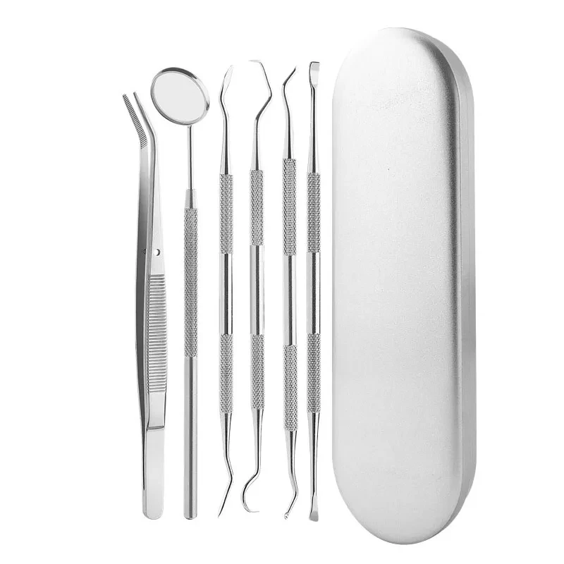 Dental Spiegel Sichel Zahnstein Scaler Zähne Pick Spachtel Dental Labor Ausrüstung Zahnarzt Geschenk Mundpflege Zahn Reinigung Werkzeuge