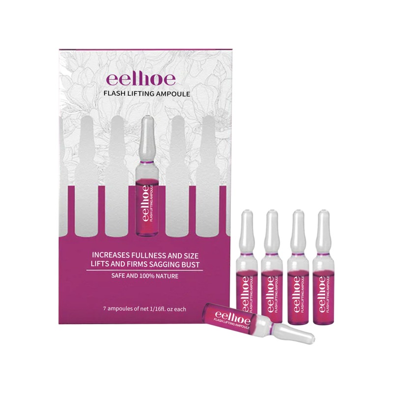 Ampoule de levage Flash poitrine raffermissant rapide repulpant croissance agrandissement Massage seins huile plus grande beauté du sein Ampoule de soin du corps