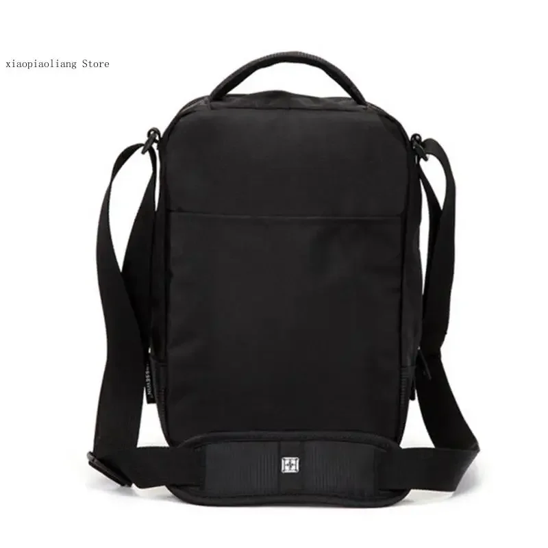 Bolso cruzado de hombro informal negro para hombre