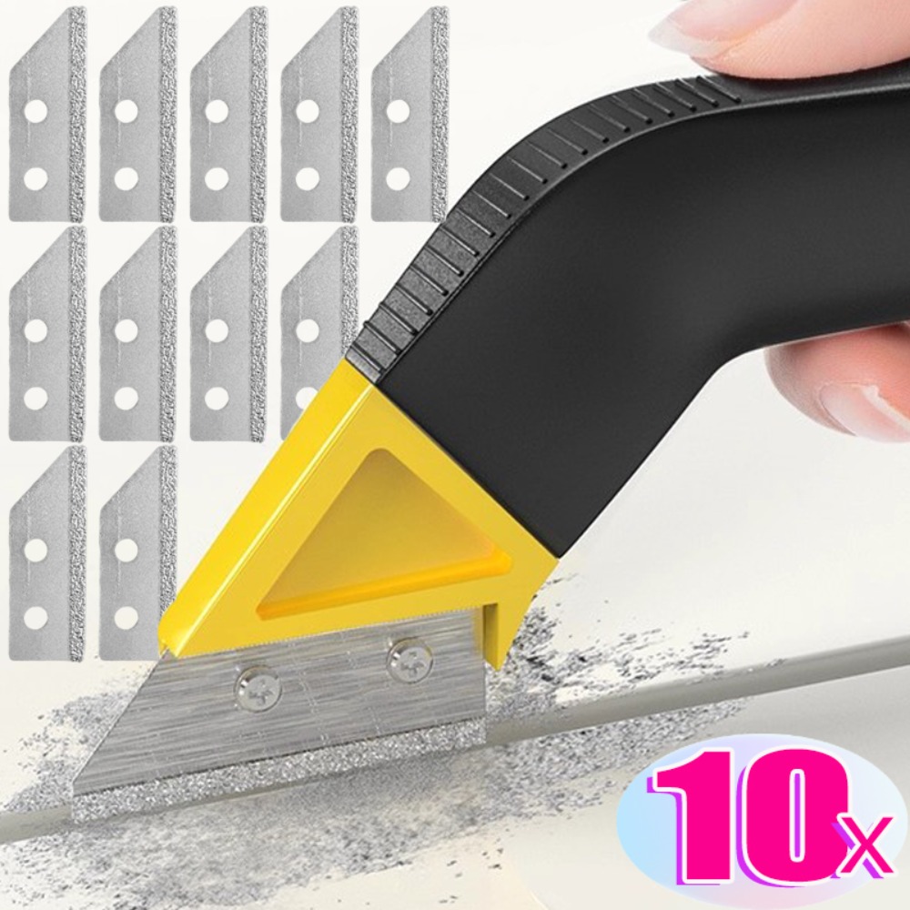 10/1 шт., пила для затирки плитки, инструмент для удаления затирки, угловая ручная пила для затирки с алмазными лезвиями для чистки плитки, скребки для краски