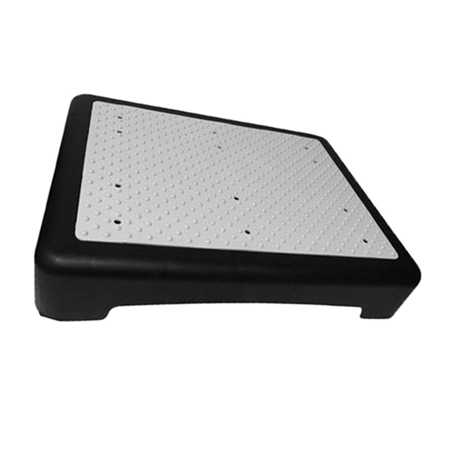 Taburete paso a paso con capacidad de 440 libras, plataforma de medio paso para caravana de cama para personas mayores