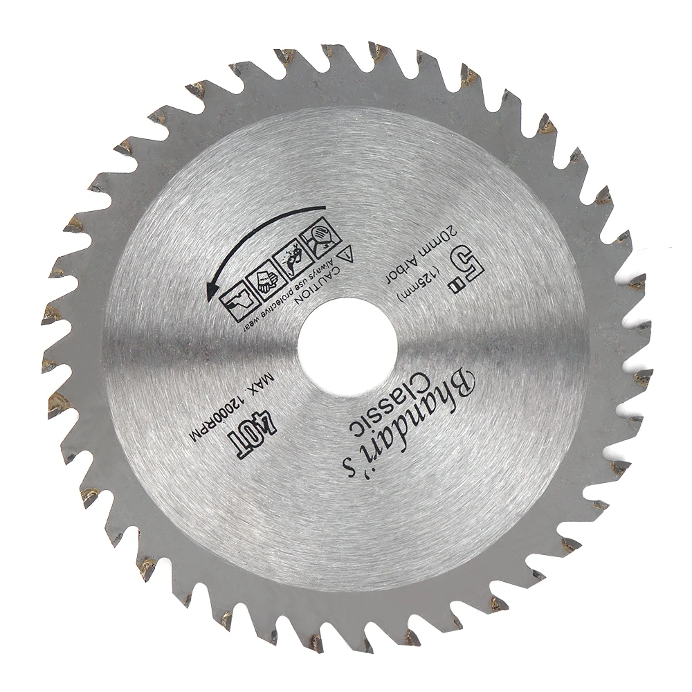 SIFANG Wood Saw Blade Diameter 125mm 30 40 Teeth TCT Saw Disc Carbide Tipped Cutting Disc Circular Saw Blade