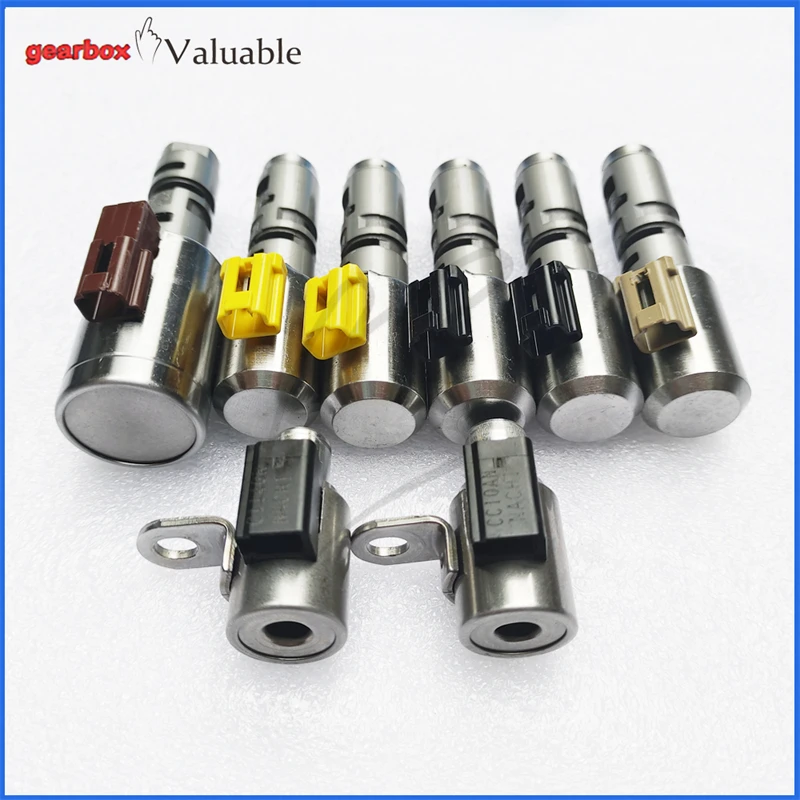 Solenoides de cambio de válvula pequeña de transmisión automática 09G TF60SN TF-60SN para Audi A4 A3 TT Mini Saab VW Seat Skoda