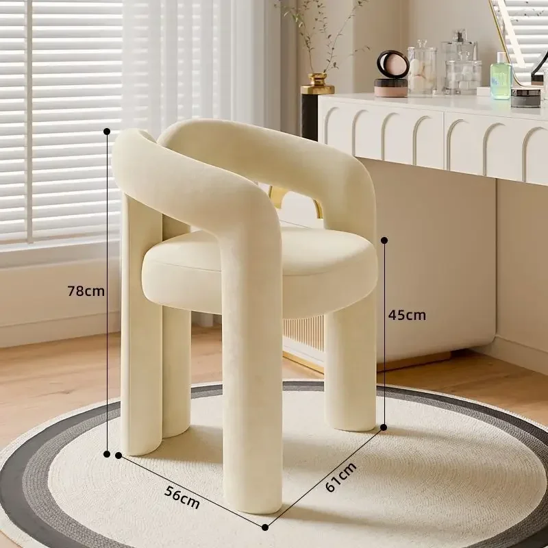 Richome สตูล Dressing เก้าอี้แต่งหน้าเรียบง่ายโมเดิร์นห้องนอนบ้านหรูหรา Dressing ตารางเรียบง่ายห้องนั่งเล่นโซฟา