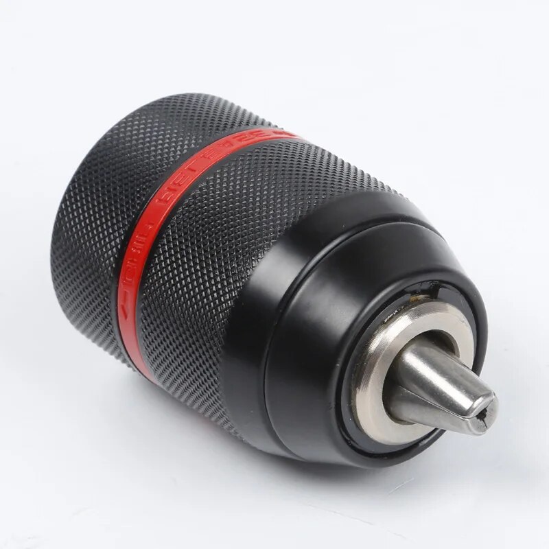 Portabrocas autoblocante de trinquete de Metal, abrazadera de taladro eléctrico manual, portabrocas de 13mm, llave de martillo eléctrico, cambio de taladro eléctrico Adap