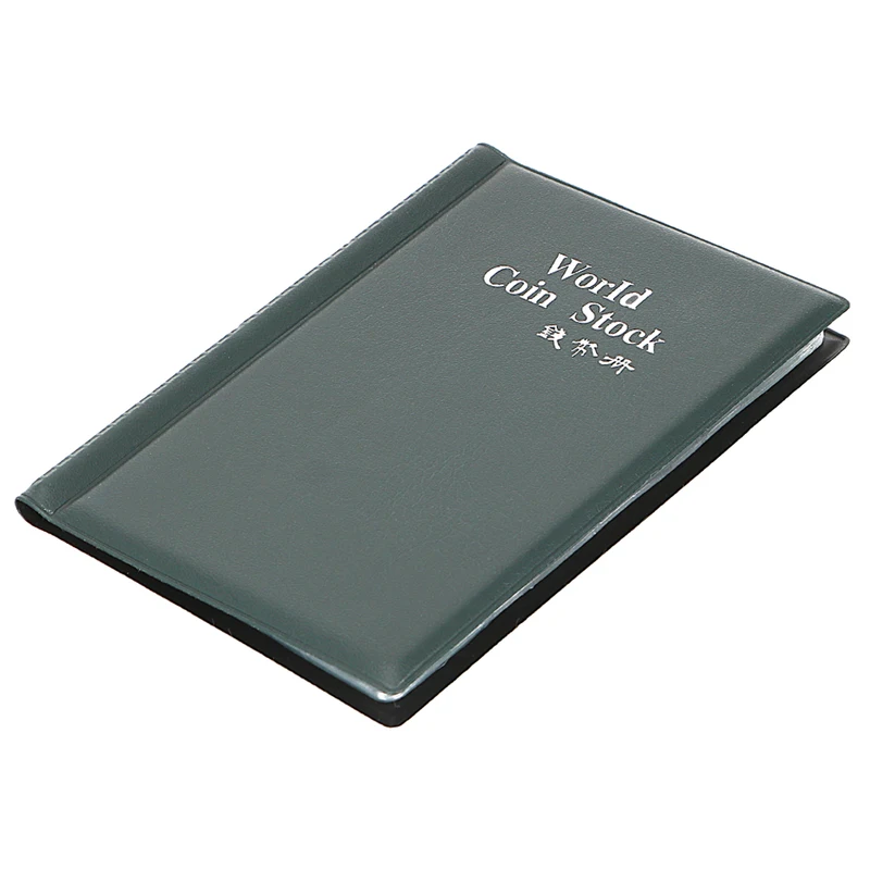 สําหรับสะสมเหรียญผู้ถืออัลบั้ม MINI Penny เหรียญเก็บกระเป๋าเก็บเงิน Organizer 120 กระเป๋าเหรียญคอลเลกชันหนังสืออัลบั้ม