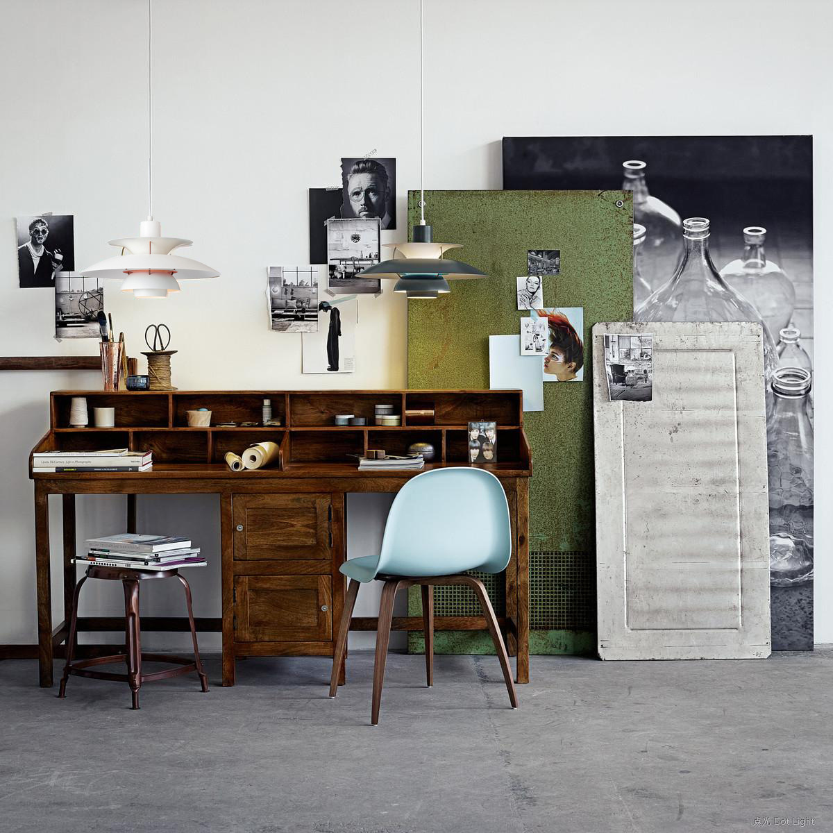 Pantalla de cristal negra personalizable, creativa, sencilla, moderna, comedor, sala de estar y dormitorio