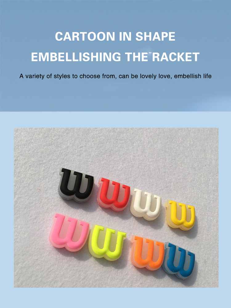 20PCS Original Wilson Reduce Tennis Racquet Vibration Dampener Anniversary Model Tennis Racket Accessories Damper Shock Absorber