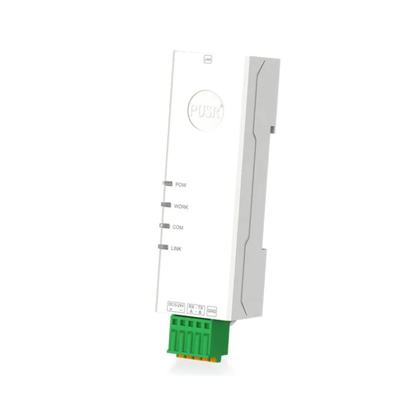 PUSR DIN-rail serieel RS232 naar Ethernet Modbus Gateway Modbus RTU naar TCP seriële apparaatserver USR-DR132