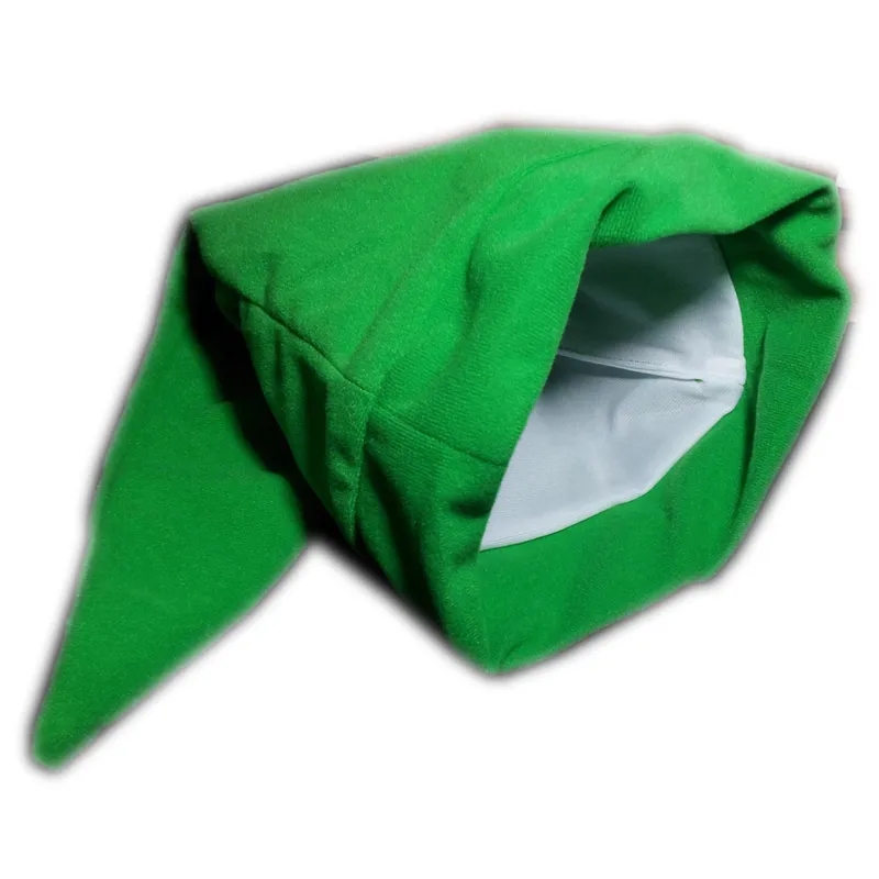 Jogo anime lendas de zeldas cosplay chapéu link cosplay chapéu de pelúcia verde presente de natal festa