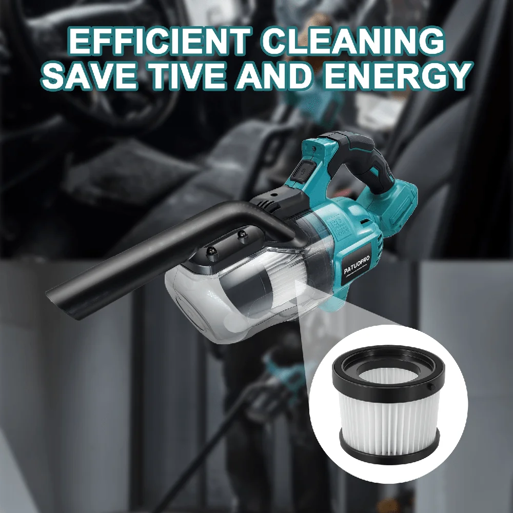 1/2pcs Original Filters For DEWALT DCV501HB Cordless Handheld Vacuum Cleaner Replacement Filters For Makita Vacuum Cleaners