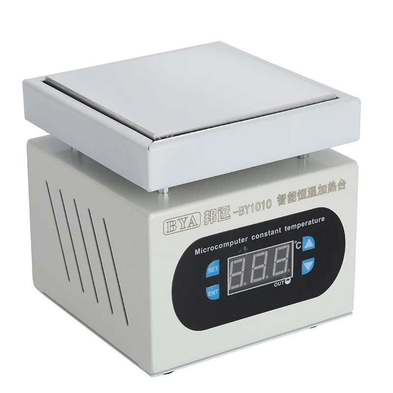 새로운 가열 스테이션 전자 핫 플레이트 테이블 예열 플랫폼 0~400 ℃   BGA PCB SMD 전화 LCD 터치 스크린 수리용