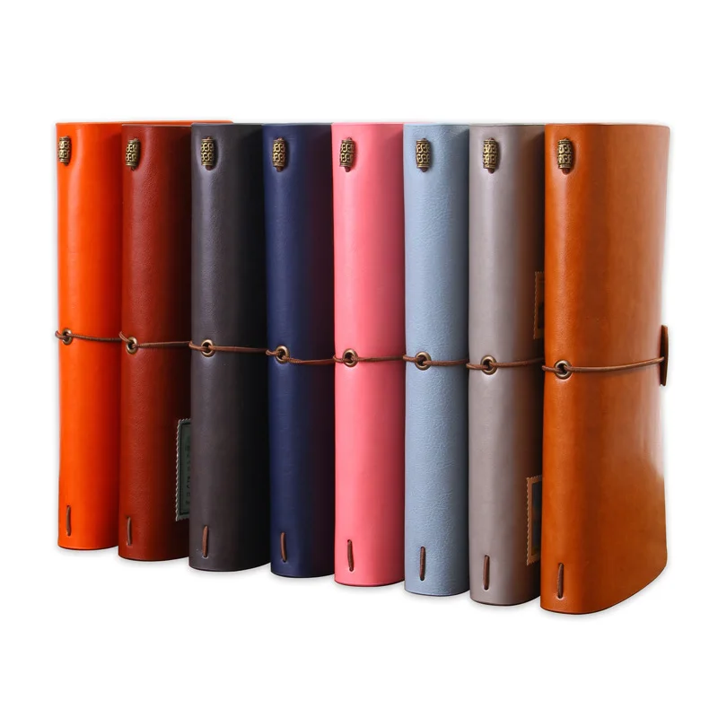 Hàn Quốc Băng Sáng Tạo Sổ Tay A6 Retro Di Động Du Lịch Notepad Nhật Ký Máy Tính Xách Tay Máy Tính Xách Tay