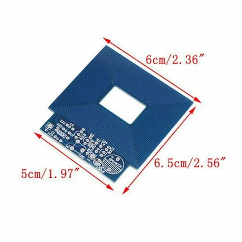 Simple เครื่องตรวจจับโลหะ DIY ชุดโลหะ Locator 3 V-5 V DC Treasure Hunting Scanner