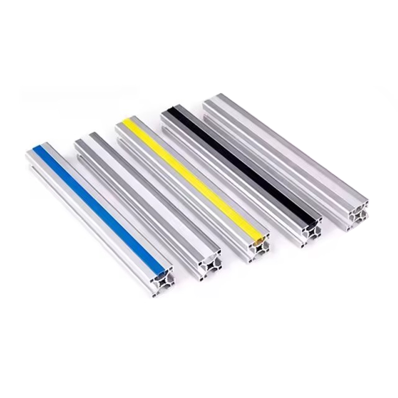 20 個 6 ミリメートル/8 ミリメートル/10 ミリメートルハードスロットカバー各長さ 500 ミリメートルフラットシールパネルホルダー 20/30/40/45 シリーズ EU アルミプロファイル