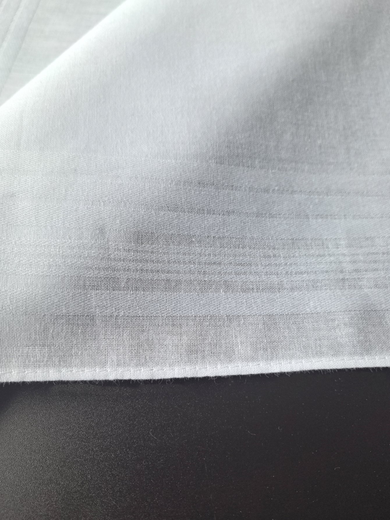 Dünnes Gefühl 6 Stück reine Baumwolle weiß Taschentuch Satin Satin Gentleman Taschentuch Anzug Schule DIY Doodle liefert einfarbig