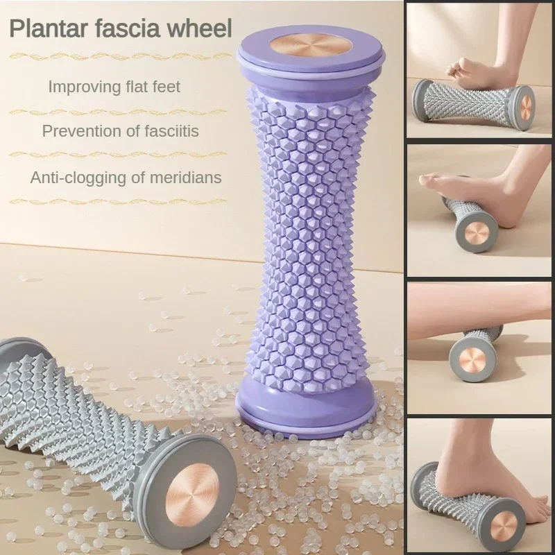 Voetmassage Massage Roller Yoga Massage Bal Plantaire Fascia Roller Spier Ontspanning Zorg Plastic Handmatige Voetmassageapparaat