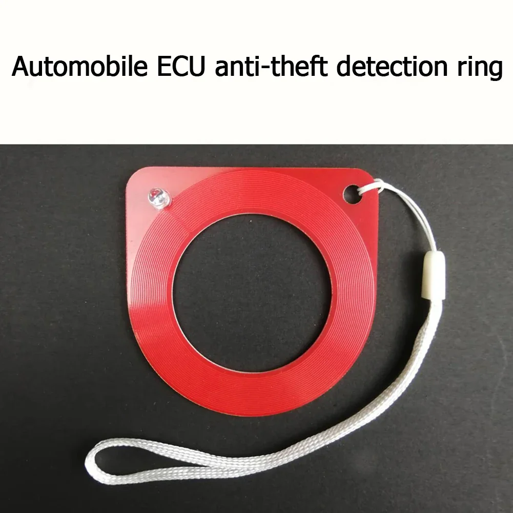 กุญแจรถ ECU ตรวจจับสัญญาณเหนี่ยวนำชิปตรวจสอบอย่างรวดเร็วสีแดงระบบตรวจจับขดลวดซ่อมพลาสติกอัตโนมัติ
