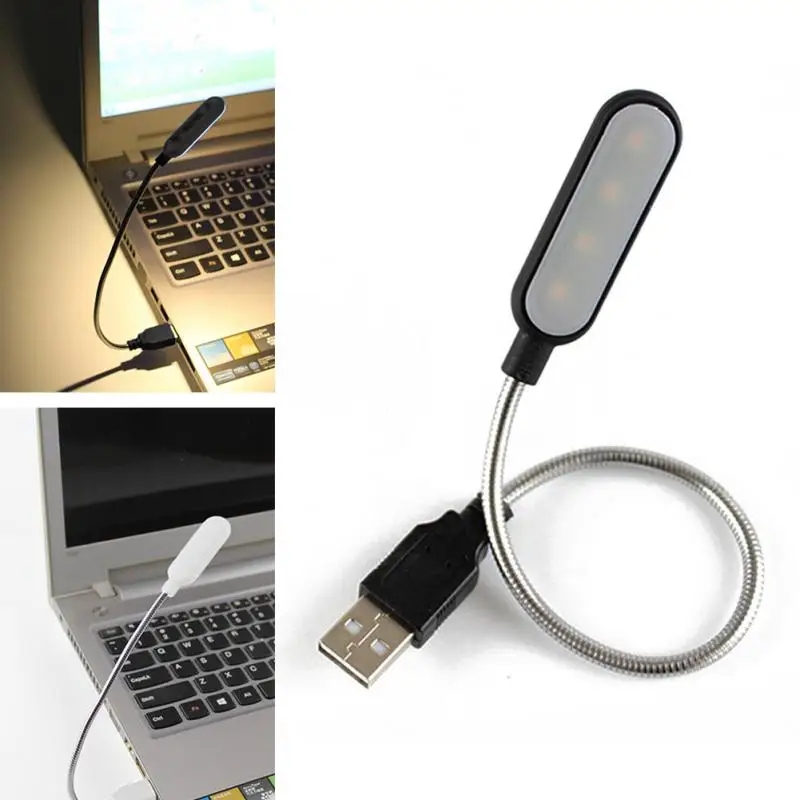 Tragbare USB-Buch Licht Laptop Tastatur Beleuchtung Lese lampe Power Bank angetrieben Mini LED Nachtlicht USB-Stecker Notebook Lichter