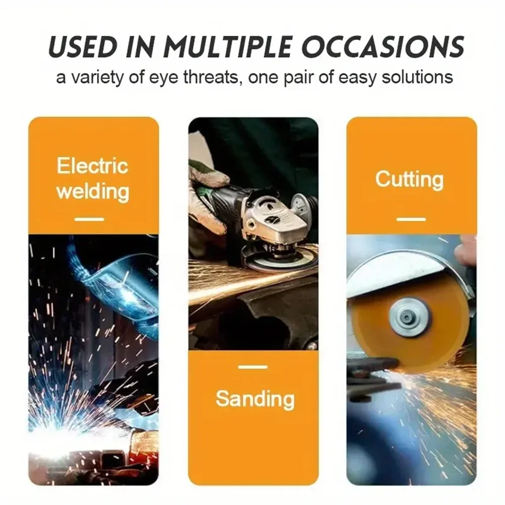 Óculos de soldagem com escurecimento automático, óculos especiais para soldador, óculos profissionais, ferramenta de proteção para os olhos