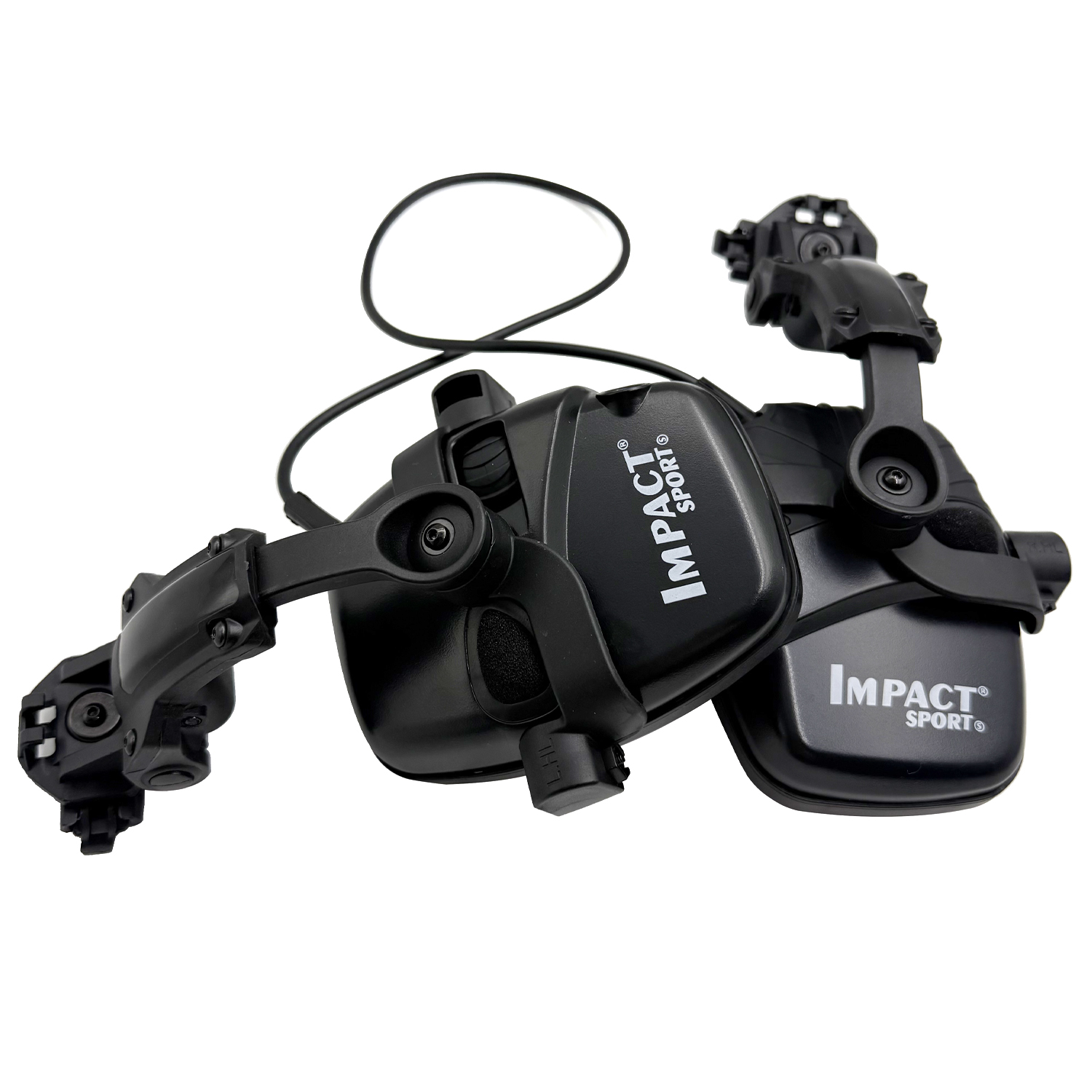 Auriculares electrónicos de tiro para deporte de impacto, cascos tácticos de protección auditiva con reducción de ruido para caza