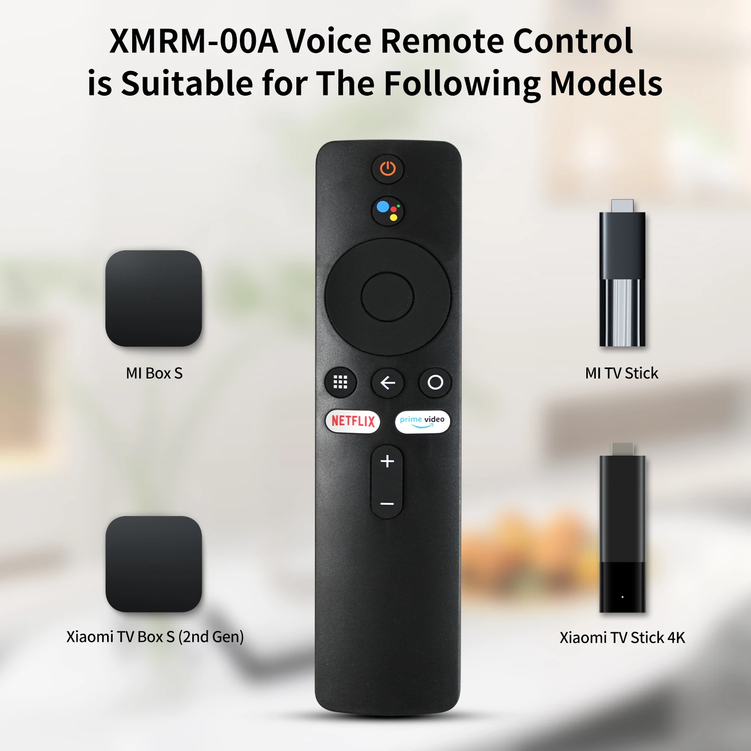 Nowy pilot głosowy Bluetooth XMRM-00A dla MI Box 4K Xiaomi Smart TV 4X Android z asystentem Google