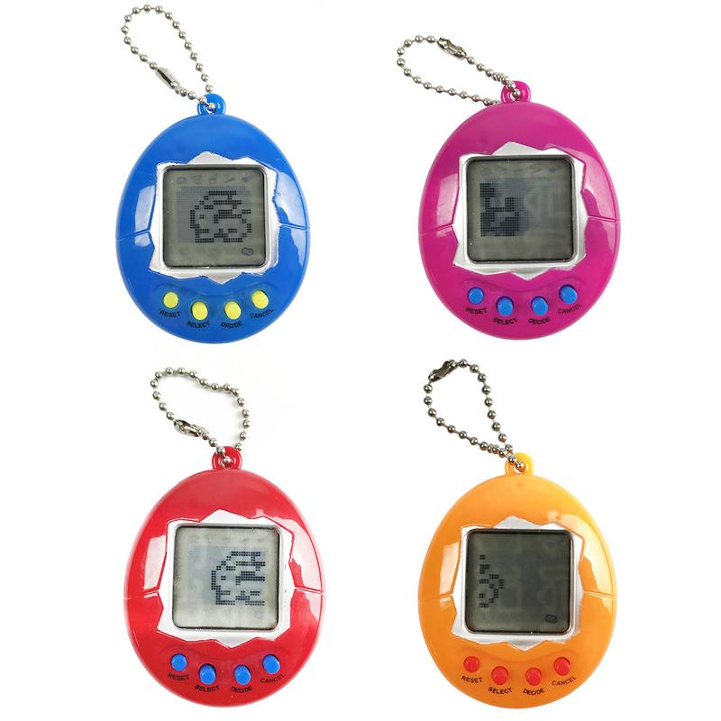 ポータブル電子ペットキーホルダー,インタラクティブおもちゃ